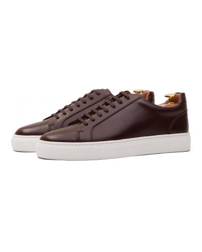 The Hamilton: Brown Leather Sneaker | Crownhill Shoes