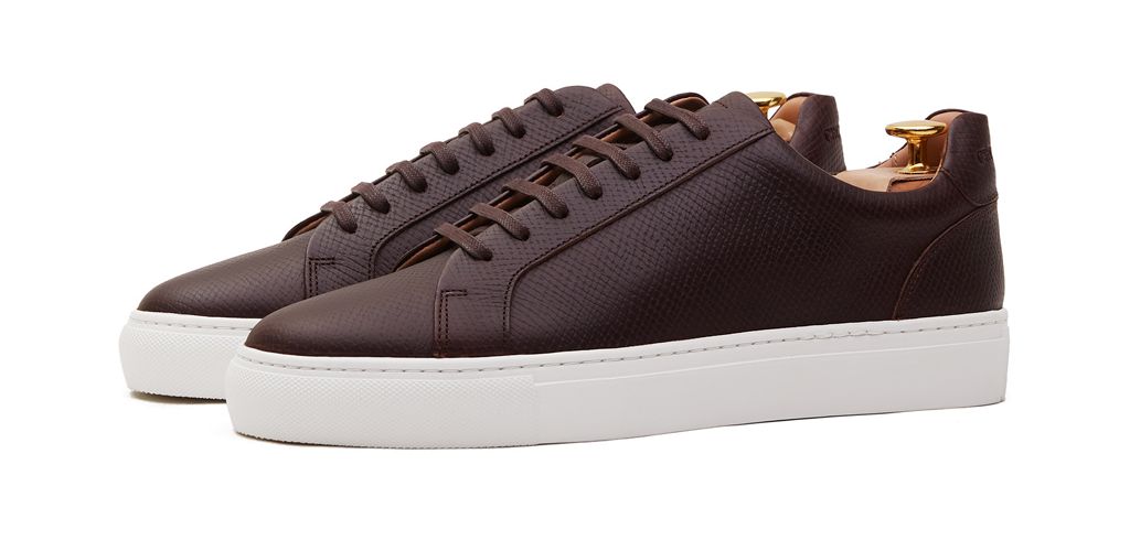 The George - Sneaker Hatch Grain Marrón | Crownhill Shoes