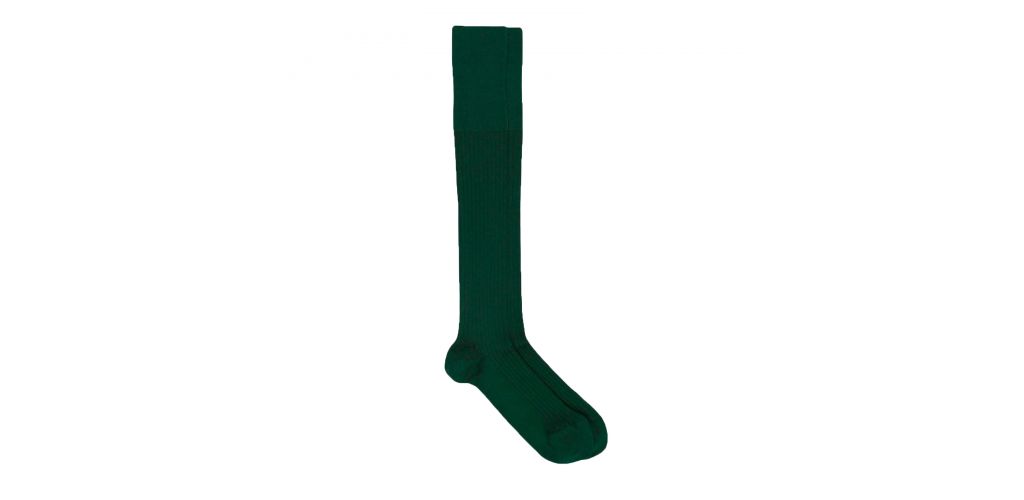 Calcetines de algodón de canalé para hombre - Hilo de escocia