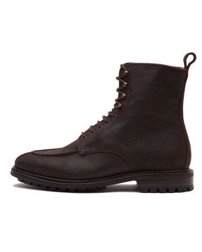 Brown Balmoral boots , Derby boots for men, mens boots with laces